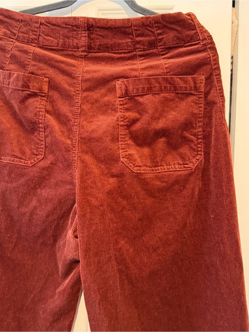 Anthropologie Maeve women’s Colette Cropped Wide Leg Corduroy Pants - Picture 5 of 9
